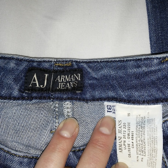 armani jeans indigo 007 series